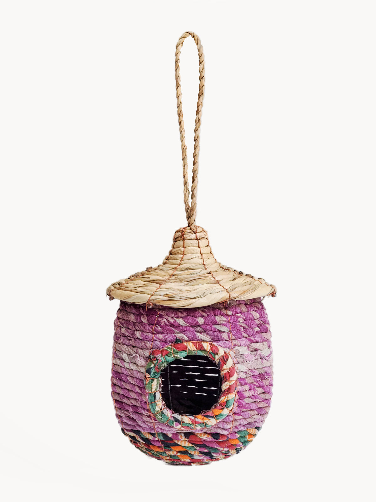 Seagrass Acorn Birdhouse