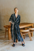 Hand-Dyed Maxi Kimono