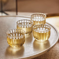 Kira Small Glass Cups – Set of 4