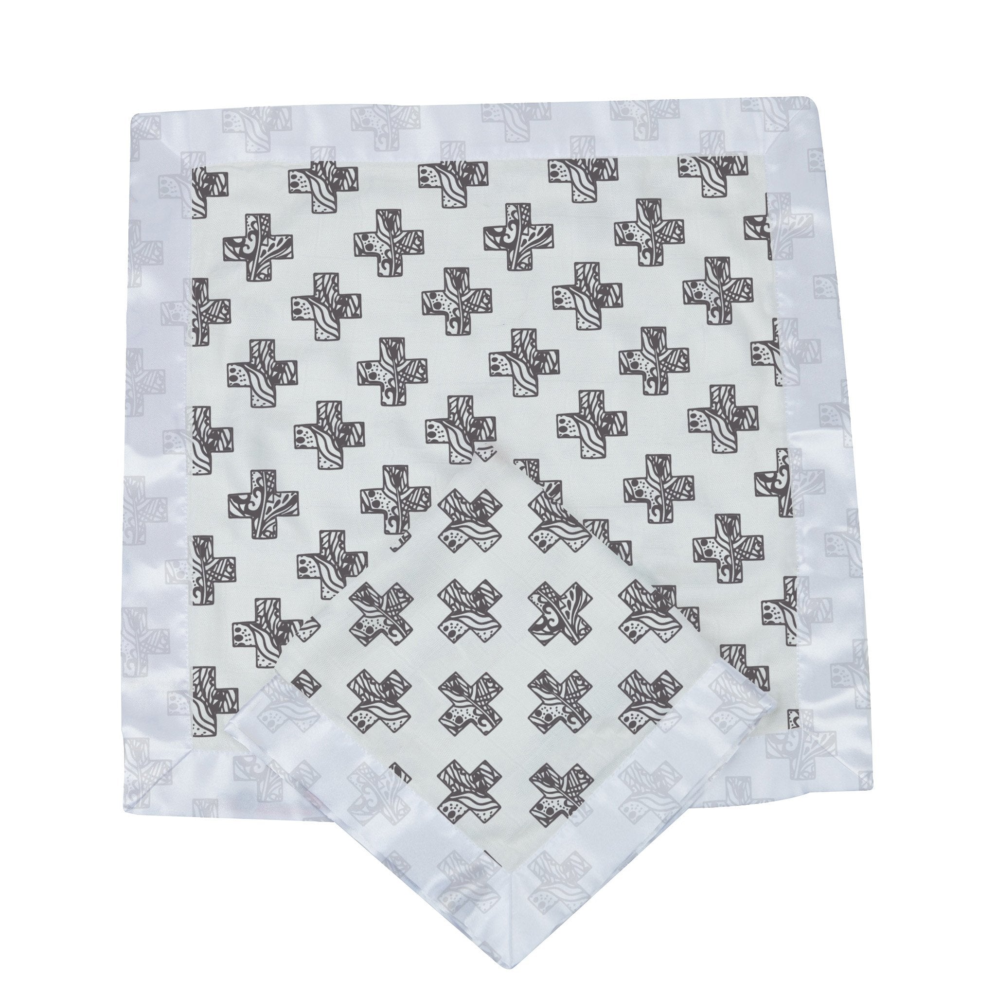 Muslin Security Blankie: Nordic Stamp