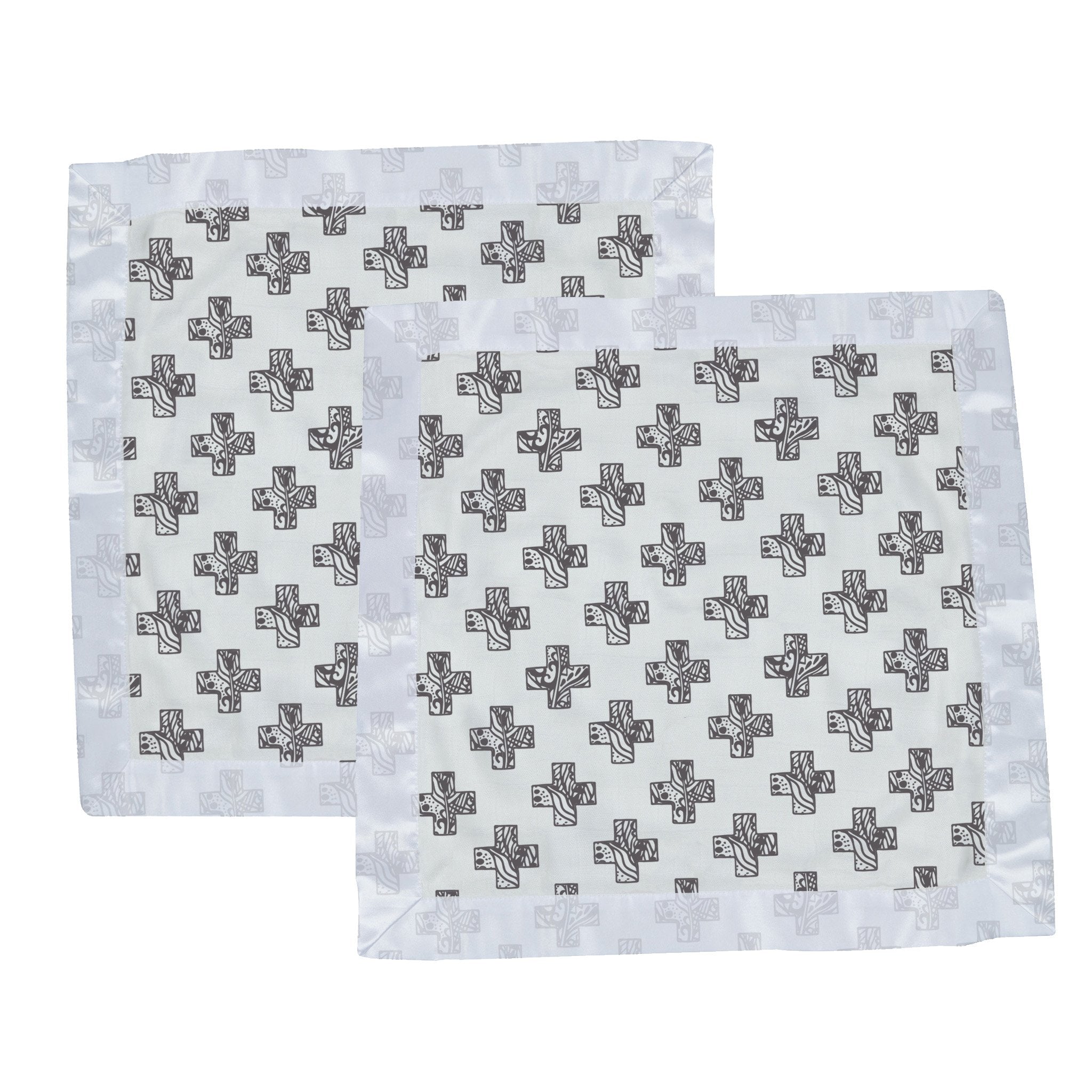 Muslin Security Blankie: Nordic Stamp
