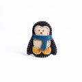 Handcrafted Wool Ornament: Penguin