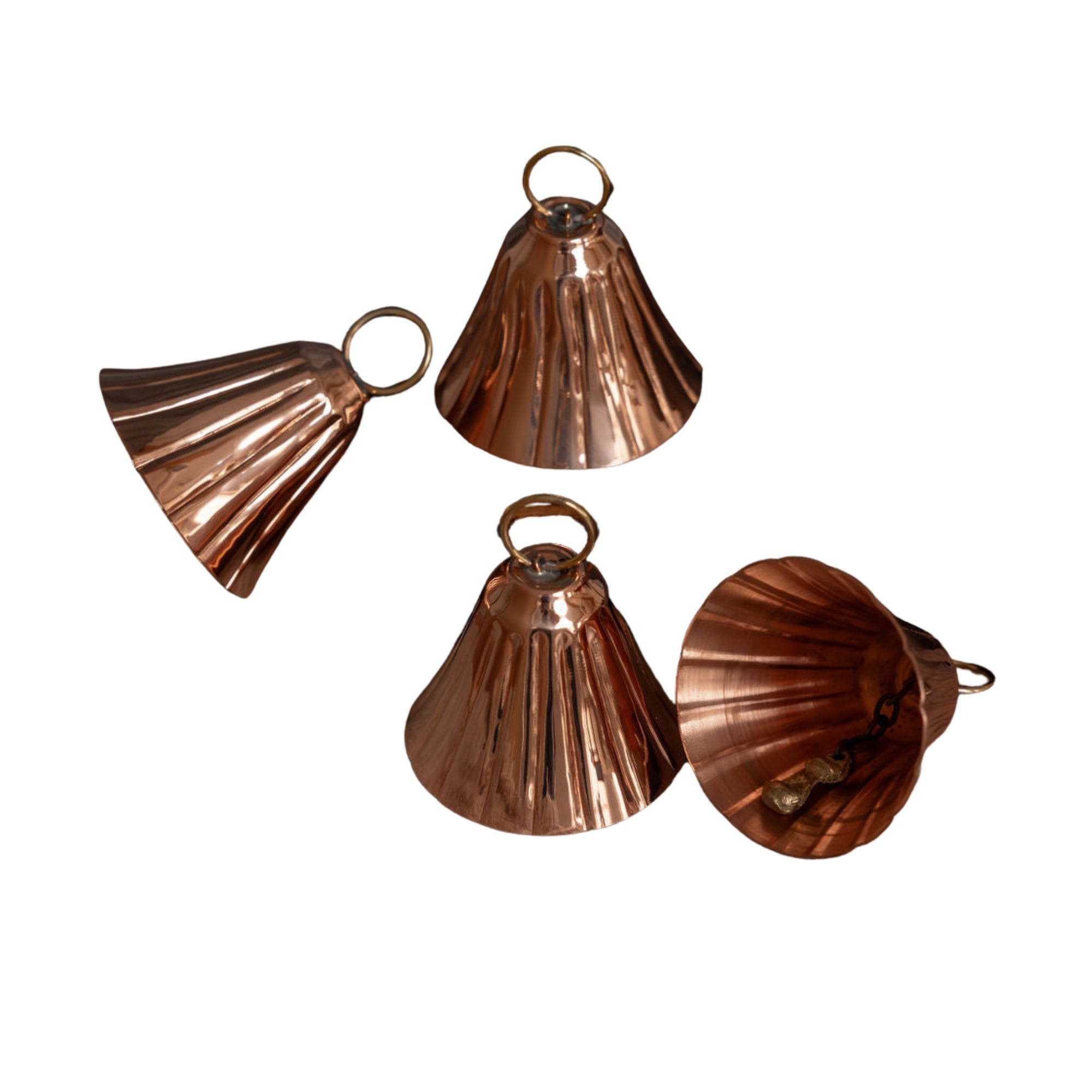 Vintage Copper Bell Ornament