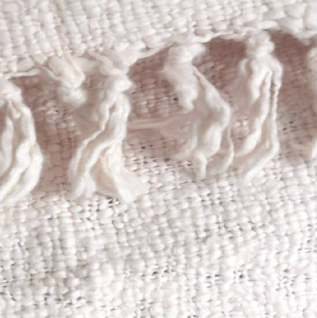 Handwoven Tassel Throw Blanket