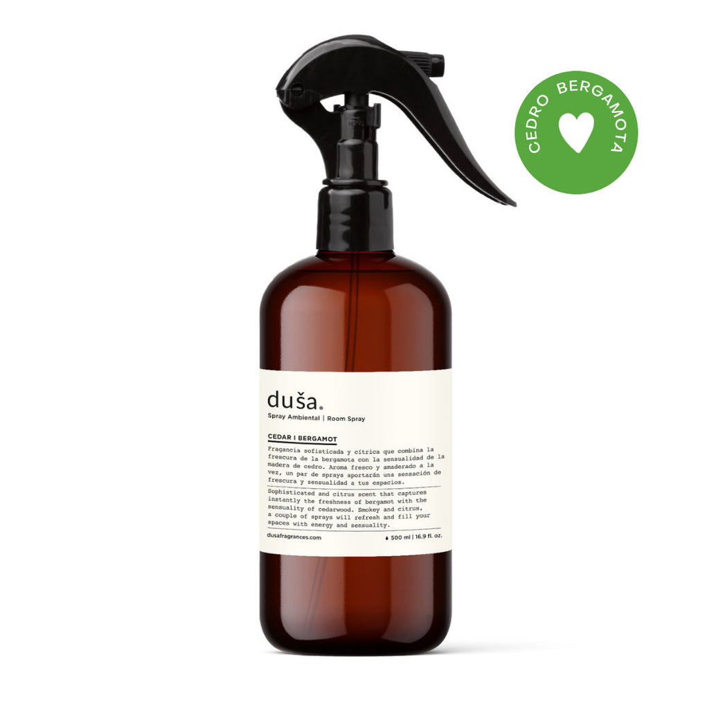 ROOM & LINEN SPRAY: CEDAR I BERGAMOTE