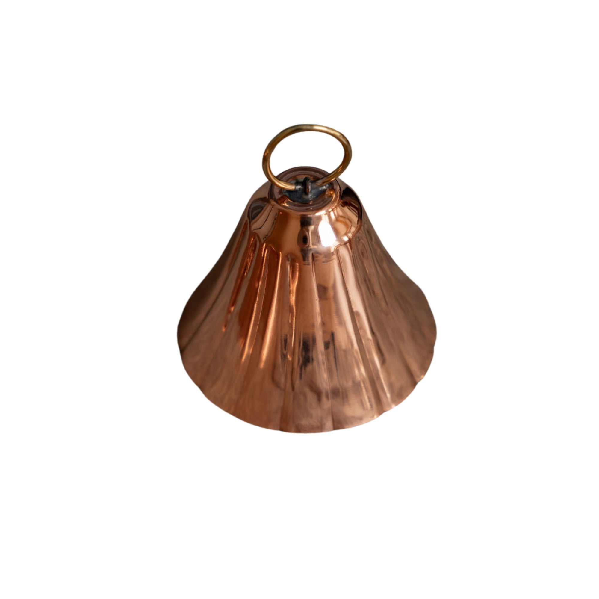 Vintage Copper Bell Ornament