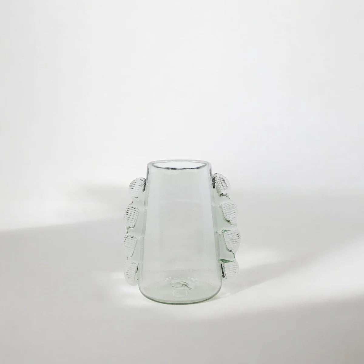 Mouth-Blown Recycled Glass Vase