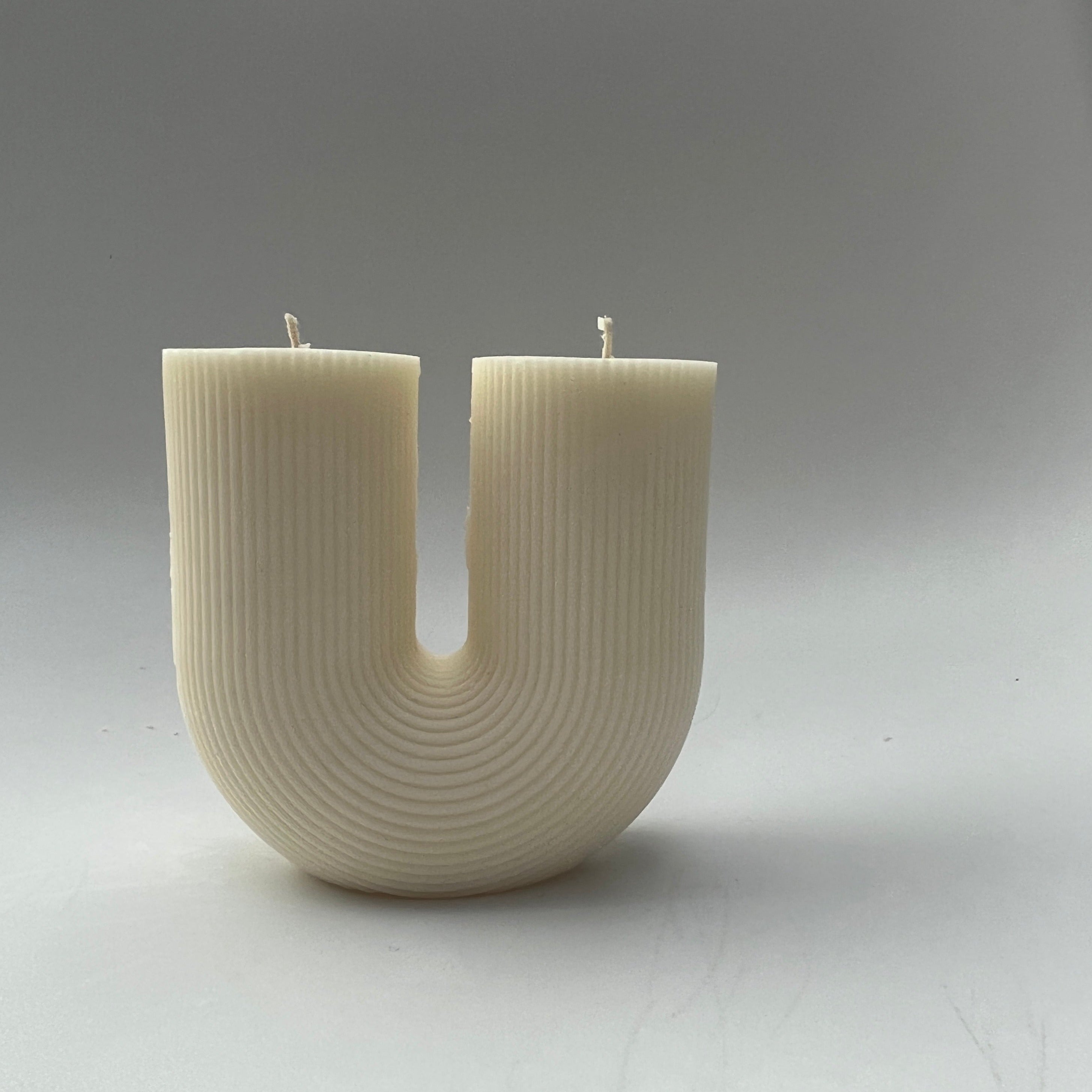 Hand Poured ‘U’ Soy Candle