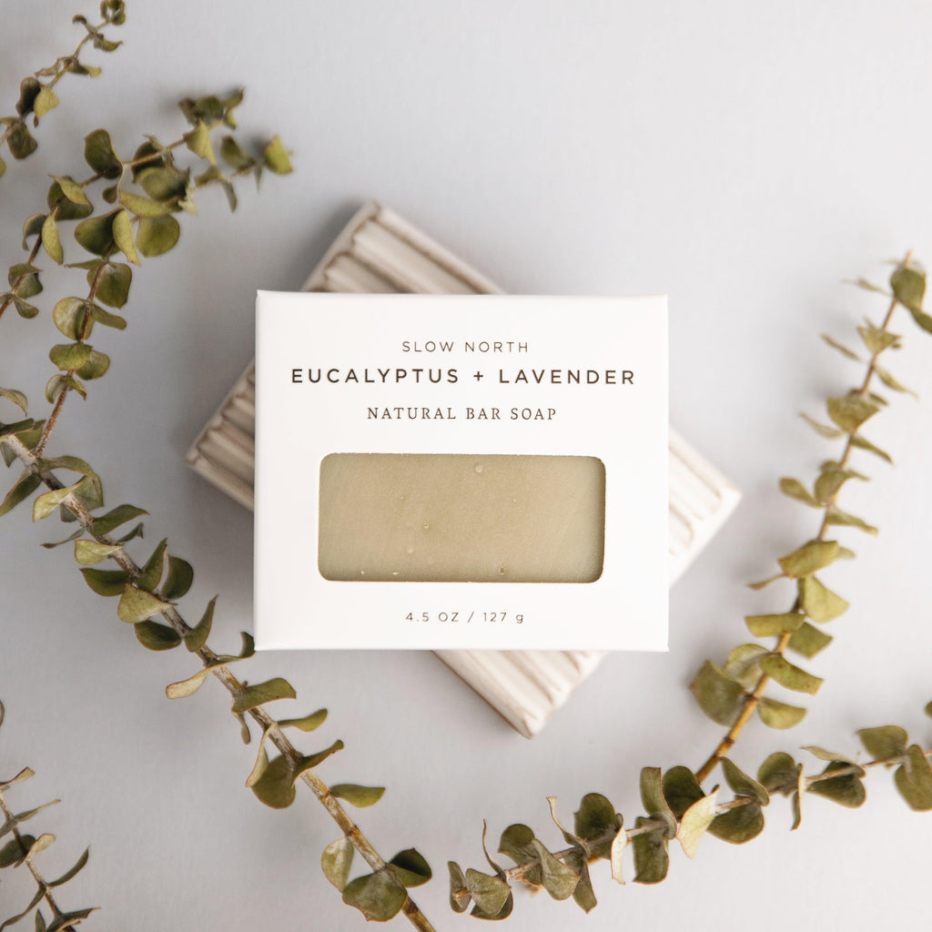 Natural Bar Soap: Eucalyptus + Lavender