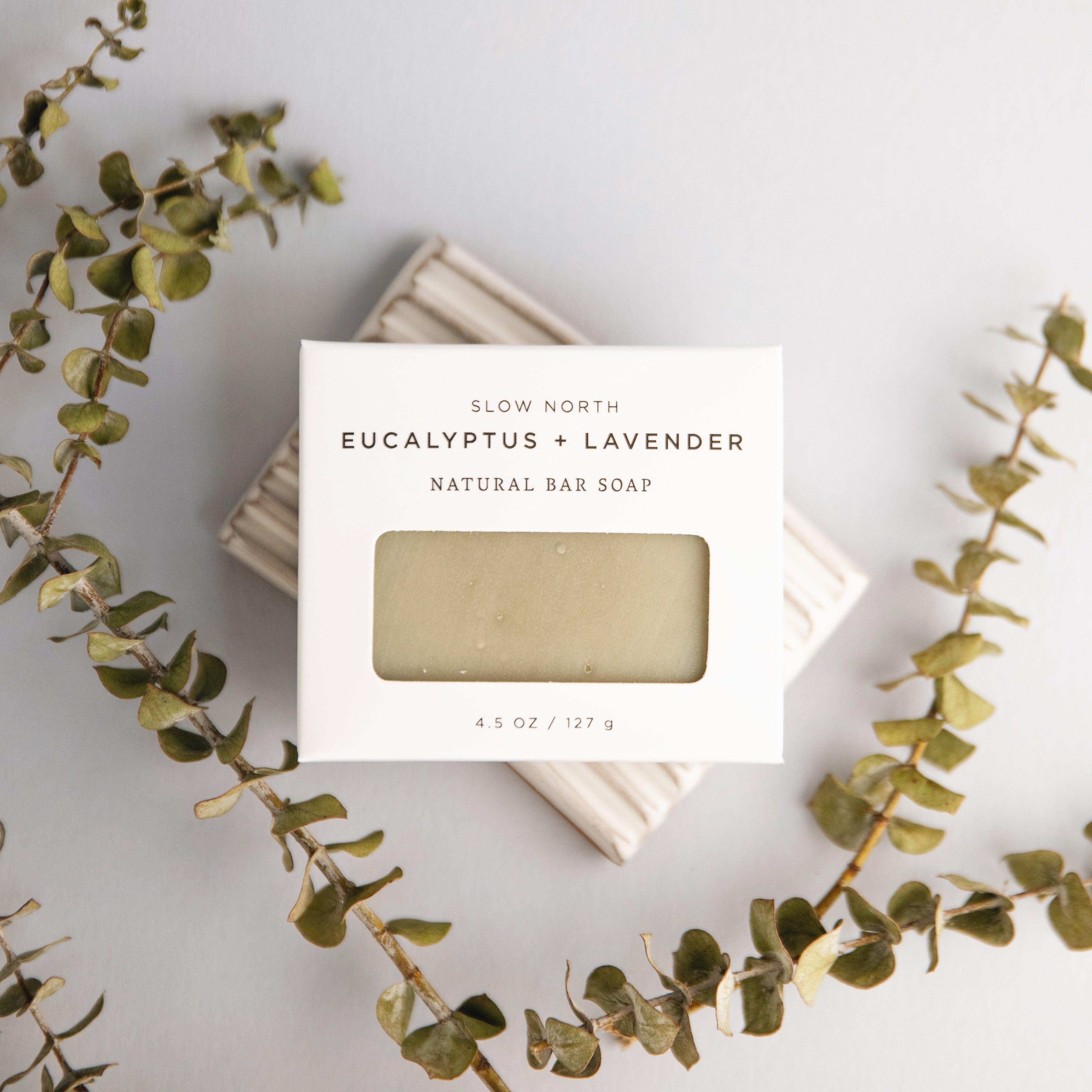 Natural Bar Soap: Eucalyptus + Lavender