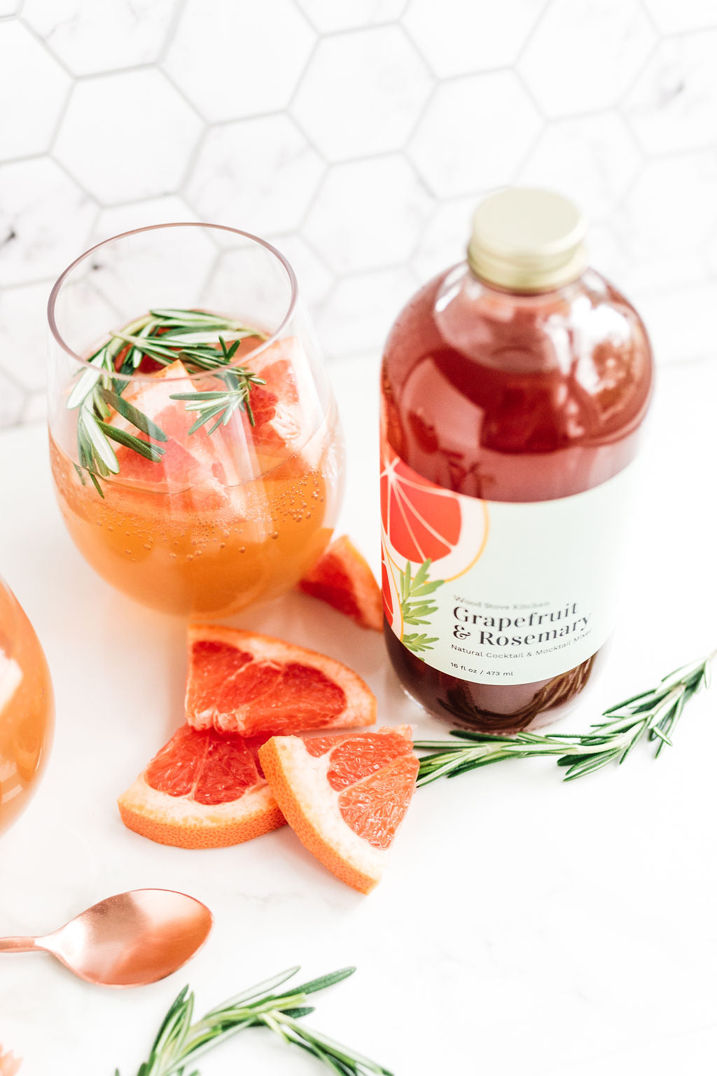 Grapefruit & Rosemary Cocktail Mixer
