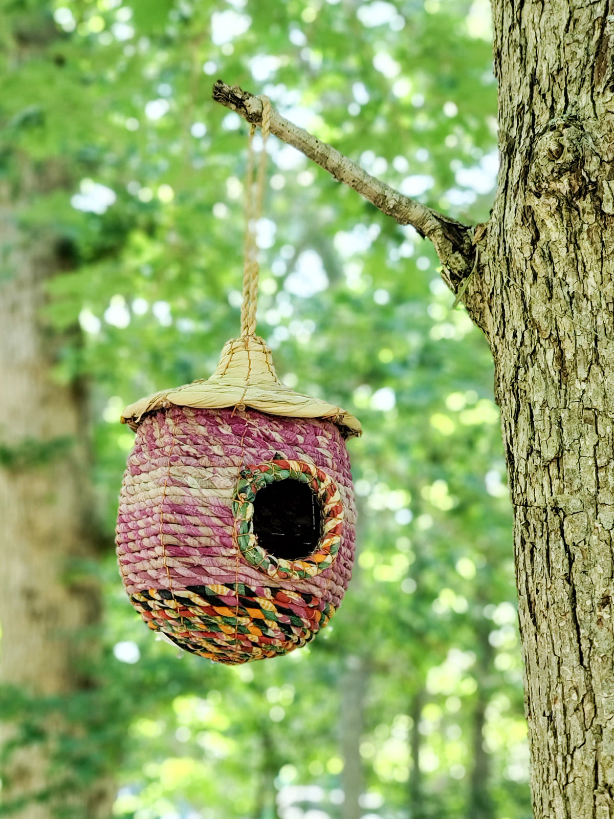 Seagrass Acorn Birdhouse