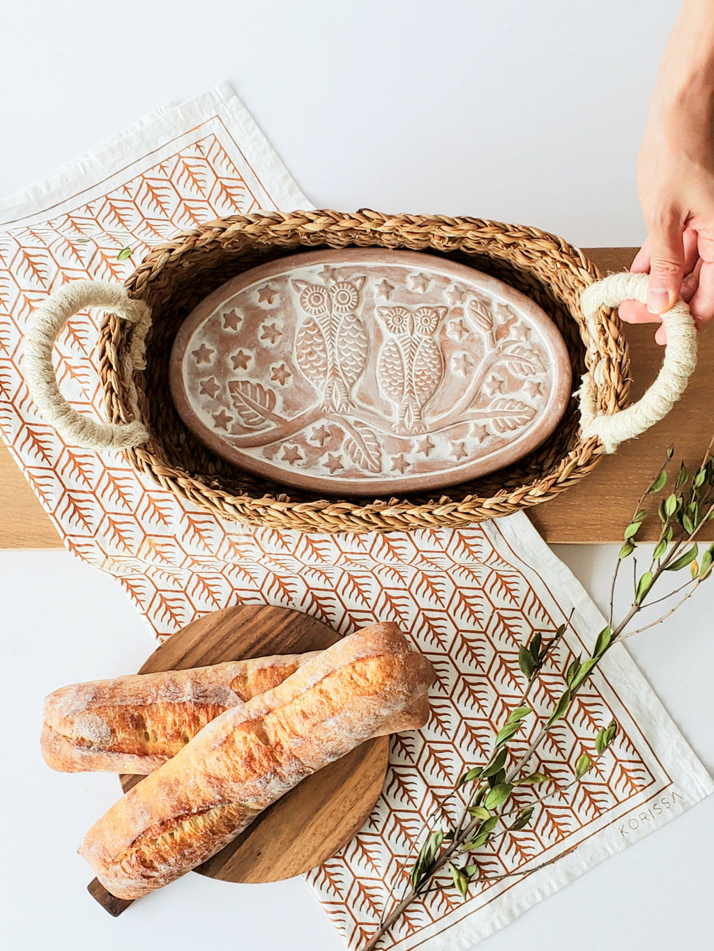 Bread Warmer & Basket