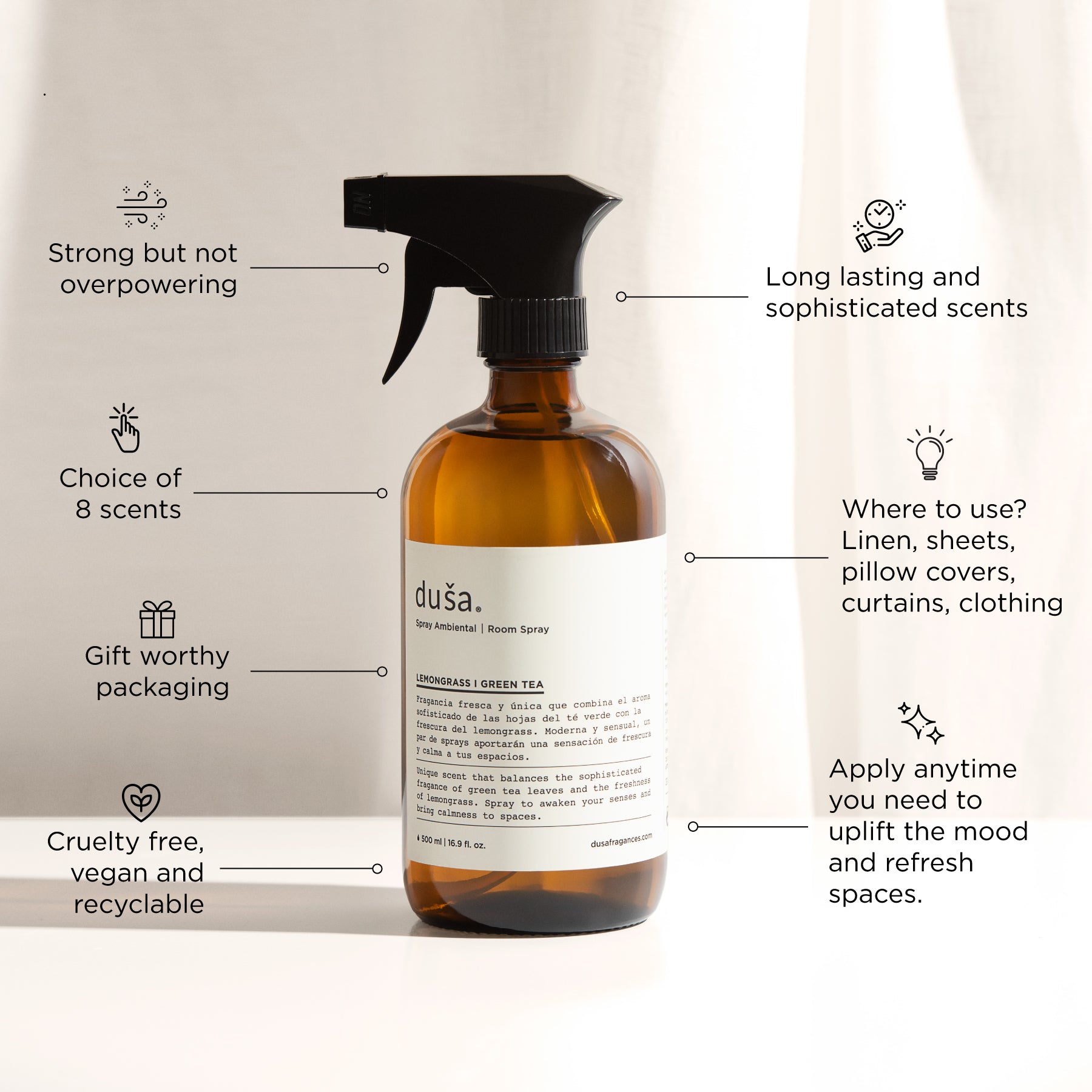ROOM & LINEN SPRAY: CEDAR I BERGAMOTE