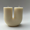Hand Poured ‘U’ Soy Candle