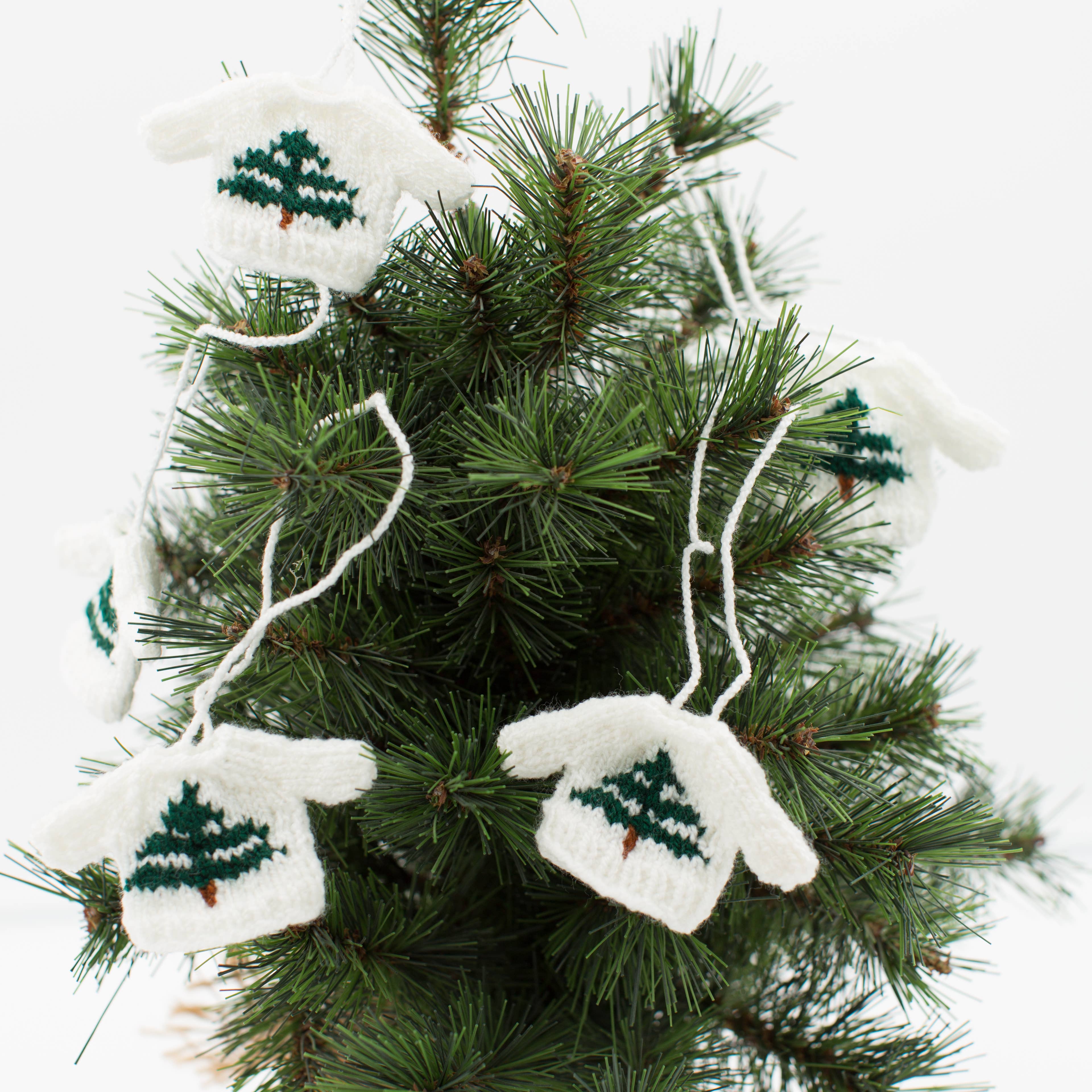 Mini Tree Sweater Ornament