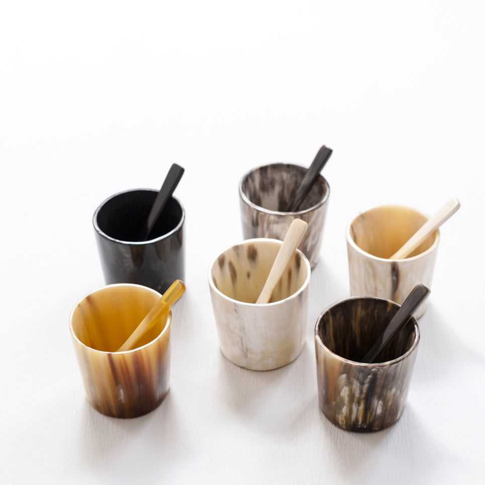 Mini Salt Cellar & Spoon Set