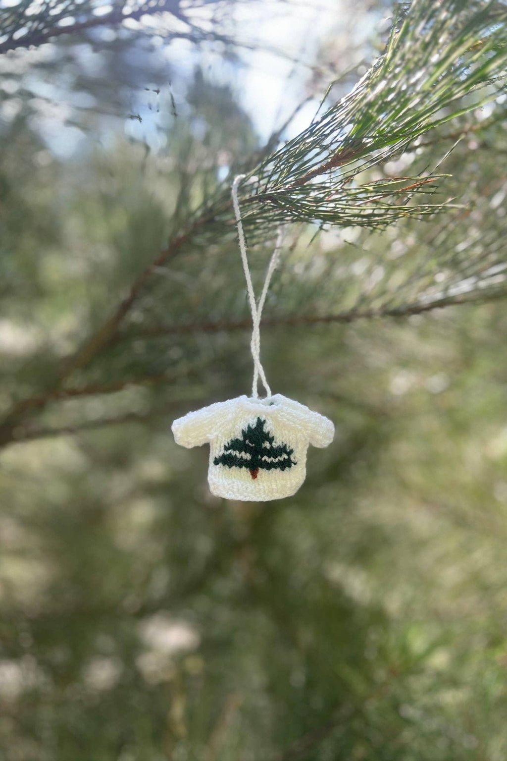 Mini Tree Sweater Ornament