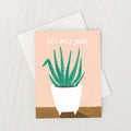 Get Well Soon Aloe Card