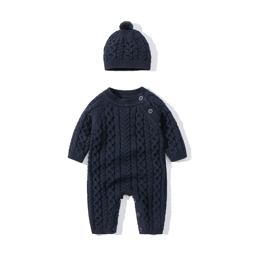 Baby Crochet Knitted Romper