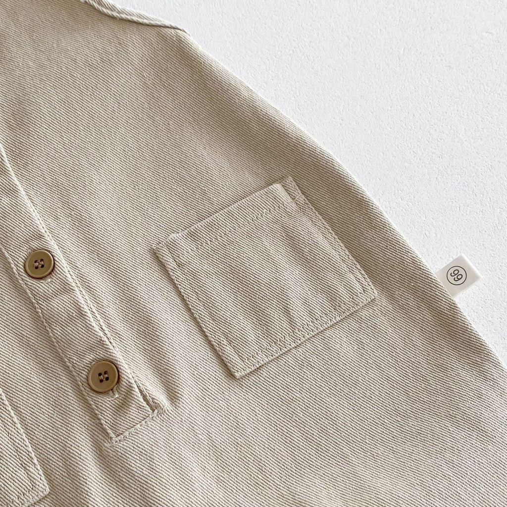 Baby Unisex Sleeveless Overalls