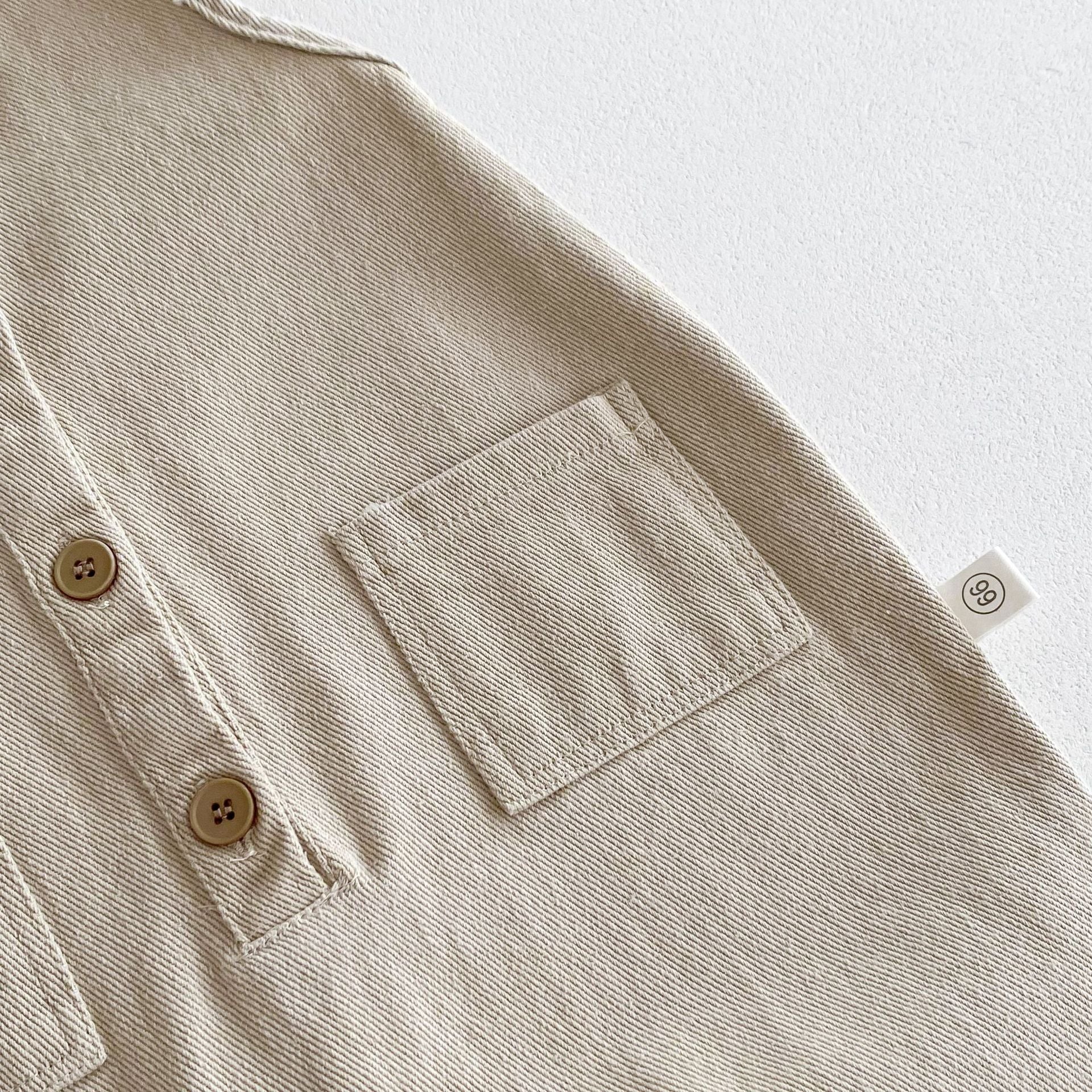 Baby Unisex Sleeveless Overalls