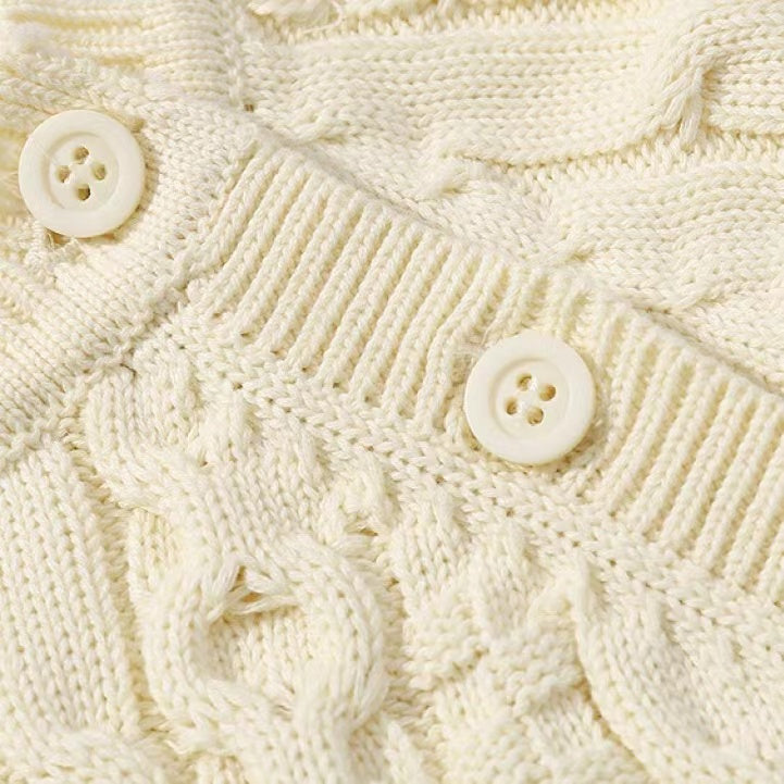 Baby Crochet Knitted Romper