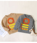 Baby Lion Pullover Sweater