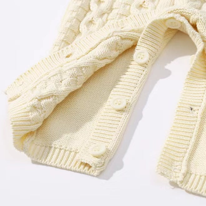 Baby Crochet Knitted Romper