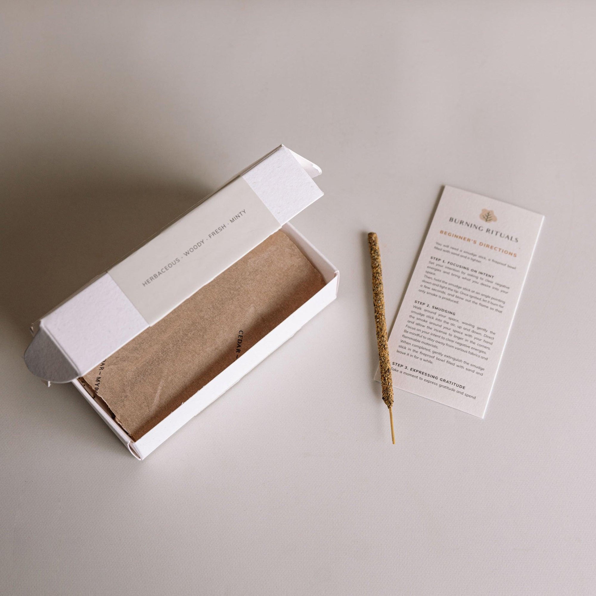 Sacred White Sage Incense Sticks – Set of 30