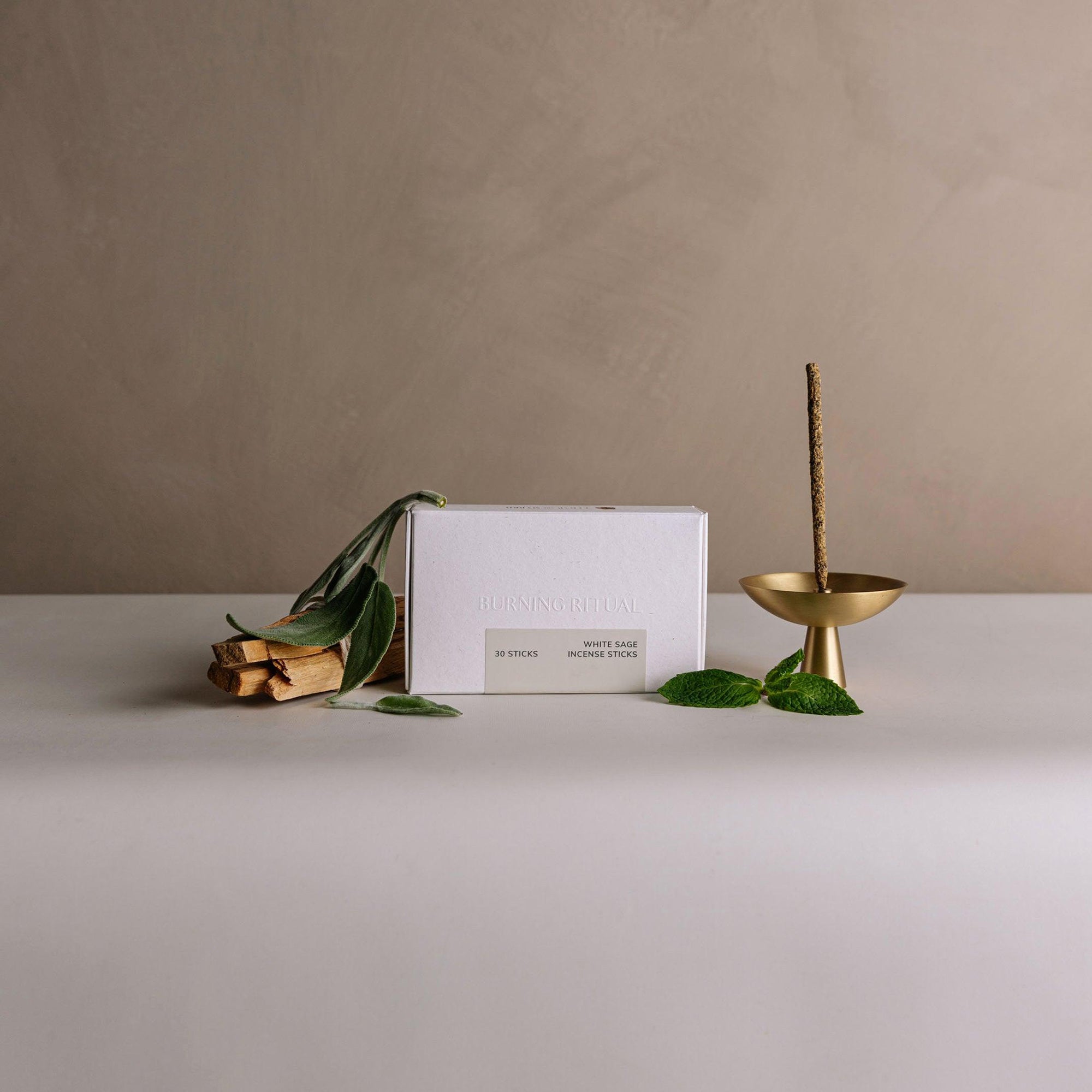 Sacred White Sage Incense Sticks – Set of 30