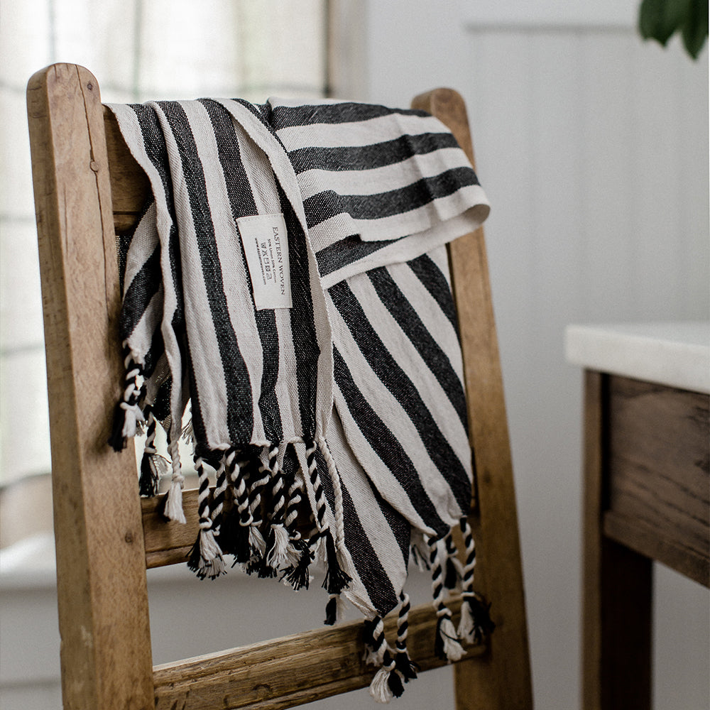 Striped Turkish Hand Towel